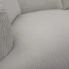 Sofa trzyosobowa Chacco jasnoszara sztruks