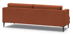 Sofa trzyosobowa Dragato miedziana welur