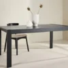 Stół do jadalni drewniany rozkładany Slider 170-250x95 cm dąb czarny