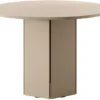 Stół do jadalni Hexa okrągły 110 cm Cappuccino