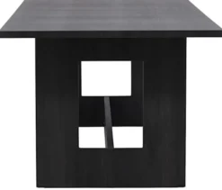 Stół do jadalni Noreel 235x100 cm dąb czarny
