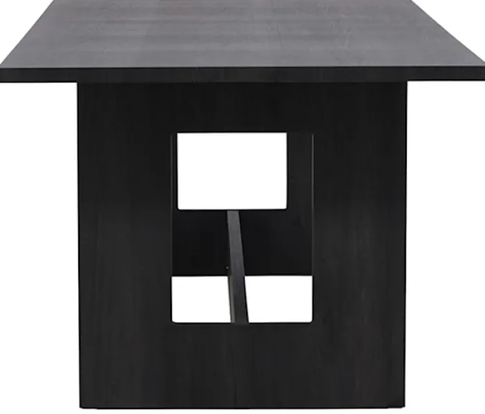 Stół do jadalni Noreel 235x100 cm dąb czarny