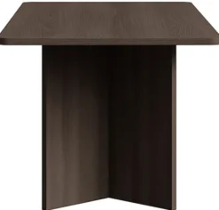Stół do jadalni Qubeo 204x90 cm jesion prestige bronze