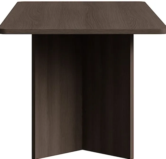 Stół do jadalni Qubeo 204x90 cm jesion prestige bronze