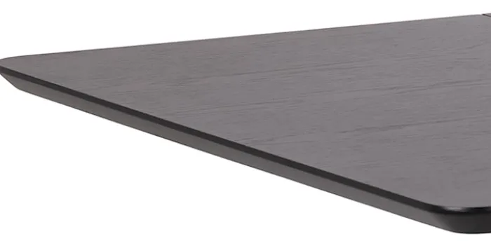 Stół do jadalni rozkładany Gemirro 80-120x80 cm dąb czarny fornir
