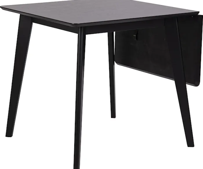 Stół do jadalni rozkładany Gemirro 80-120x80 cm dąb czarny fornir