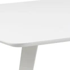 Stół do jadalni rozkładany Gemirro 80-120x80 cm biały