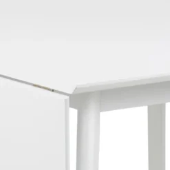 Stół do jadalni rozkładany Gemirro 80-120x80 cm biały