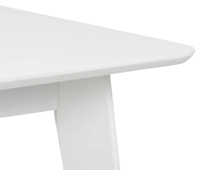 Stół do jadalni rozkładany Gemirro 80-120x80 cm biały