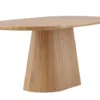 Stół do jadalni Simurry owalny 200x90 cm dąb naturalny