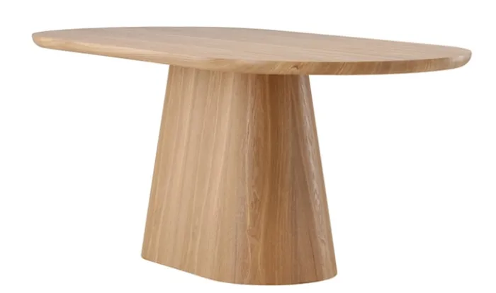 Stół do jadalni Simurry owalny 200x90 cm dąb naturalny