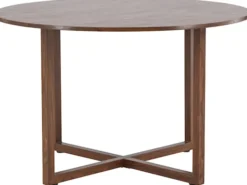 Stół do jadalni Tallone okrągły 120 cm orzech