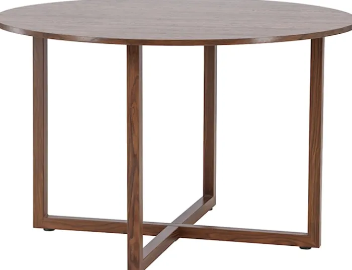 Stół do jadalni Tallone okrągły 120 cm orzech