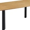 Stół do jadalni Viciate 215x105 cm fornir dąb naturalny