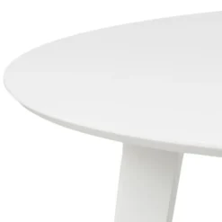 Stół okrągły Gemirro o średnicy 105 cm biały
