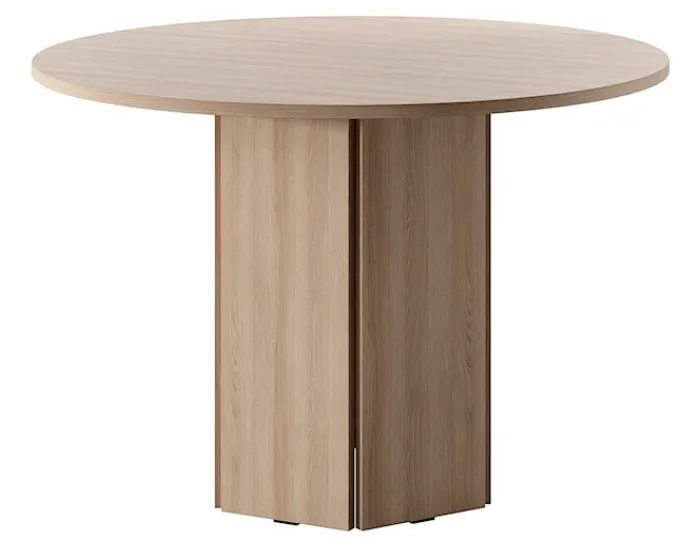 Stół okrągły Hexa 110 cm Dąb Lindberg