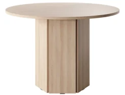 Stół okrągły Hexa 110 cm Dąb Lindberg