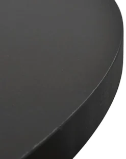 Stolik kawowy Iminglly okrągły 67 cm czarny