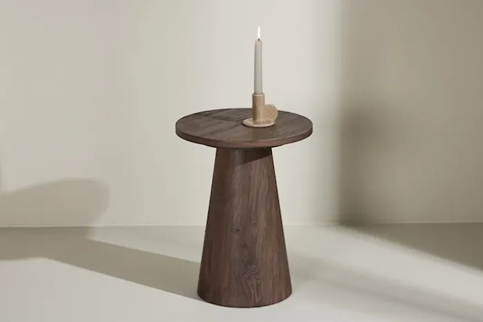 Stolik kawowy Lanzo okrągły 35 cm mokka