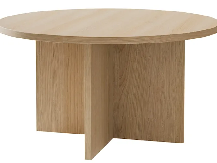 Stolik kawowy Ovo okrągły 76 cm Dąb Lindberg