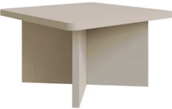 Stolik kawowy Qubeo kwadratowy 60 cm kaszmir