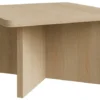 Stolik kawowy Qubeo kwadratowy 60 cm dąb olejowany