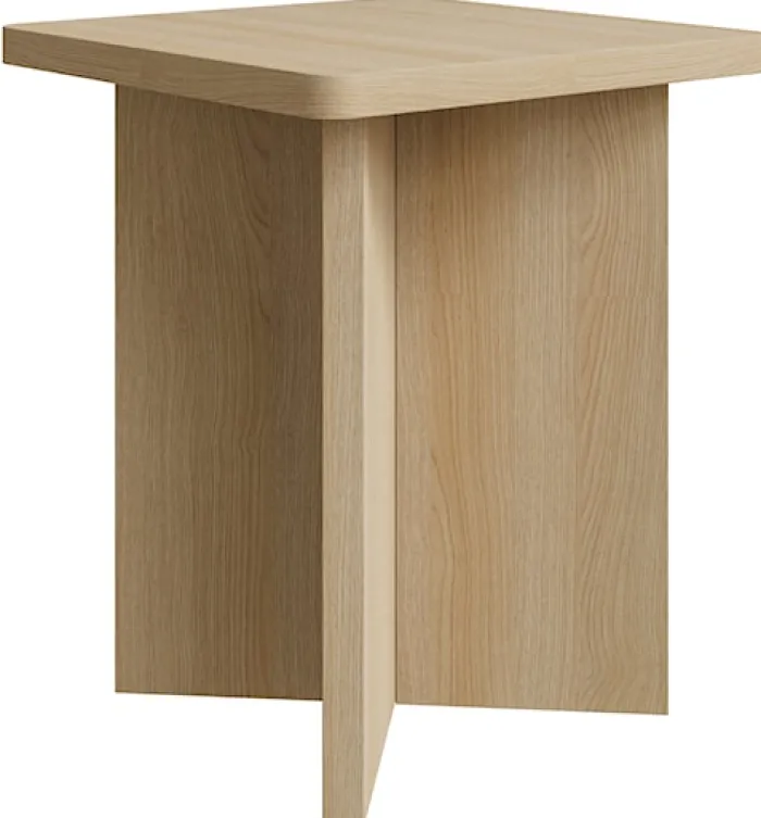 Stolik kawowy Qubeo kwadratowy 42 cm dąb olejowany