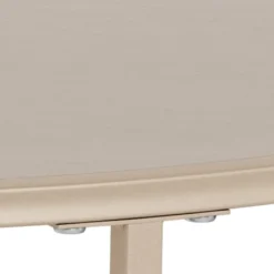 Stolik kawowy Seaford średnica 80 cm beżowy