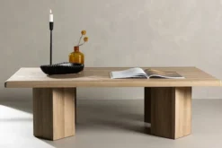 Stolik kawowy Slavell 140x80x40cm dąb naturalny