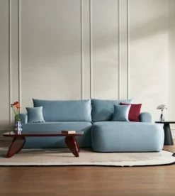 Stolik kawowy Soraya 120x60 cm bordowy lakierowany