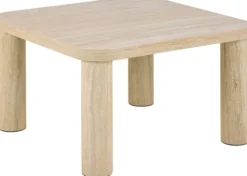 Stolik kawowy Sorisel 60x60 cm trawertyn