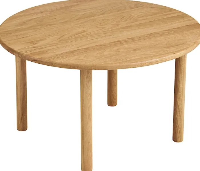 Stolik kawowy Terizes okrągły 70 cm dąb naturalny