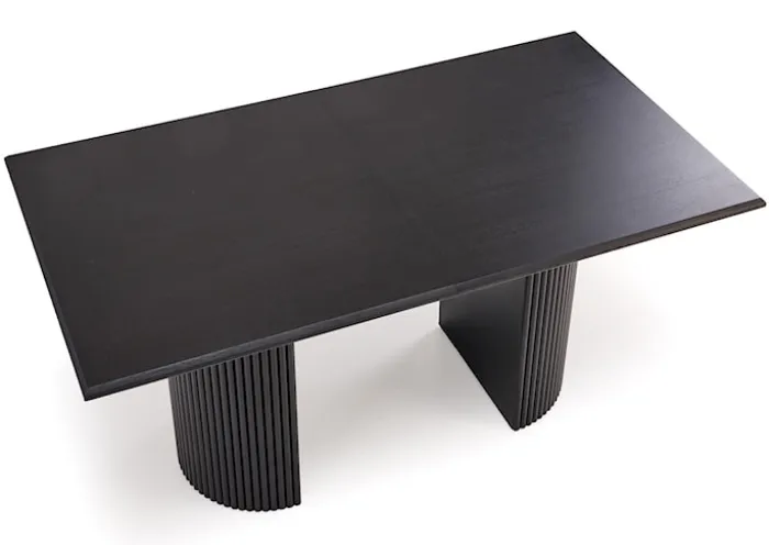 Stół rozkładany do jadalni Tavarro 160-250x90 cm dąb czarny