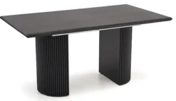 Stół rozkładany do jadalni Tavarro 160-250x90 cm dąb czarny