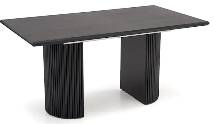 Stół rozkładany do jadalni Tavarro 160-250x90 cm dąb czarny