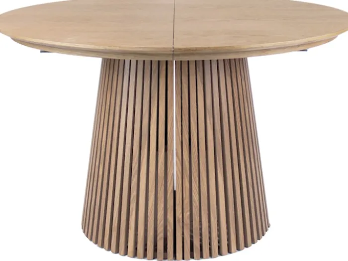 Stół rozkładany Formisty 120-200x120 cm lamele dąb naturalny
