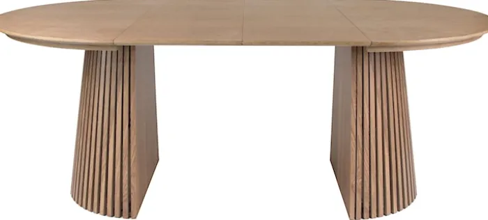 Stół rozkładany Formisty 120-200x120 cm lamele dąb naturalny