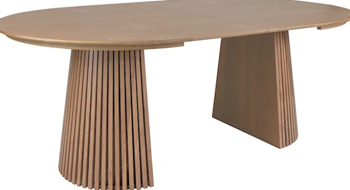 Stół rozkładany Formisty 120-200x120 cm lamele dąb naturalny