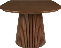 Stół rozkładany Formisty 120-200x120 cm lamele orzech