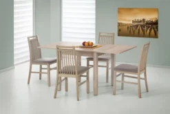 Stół rozkładany Lea 80-160x80 cm dąb sonoma