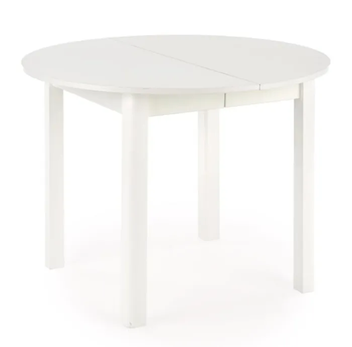 Stół rozkładany Nelloom 102-142x102 biały