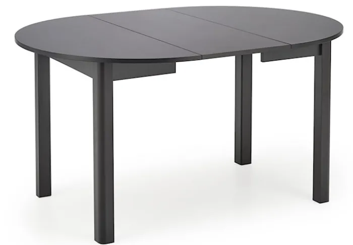 Stół rozkładany Nelloom 102-142x102 czarny