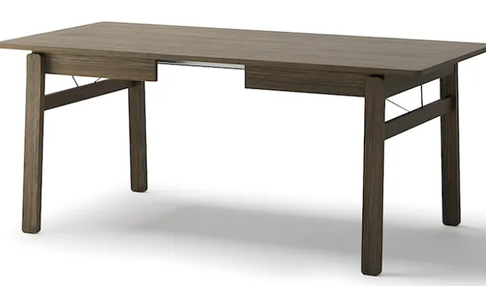 Stół rozkładany Plot 149-269x85 cm dąb ciemny