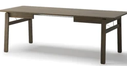 Stół rozkładany Plot 149-269x85 cm dąb ciemny