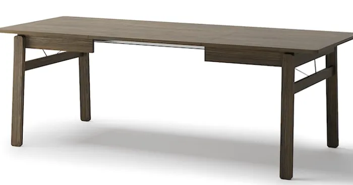 Stół rozkładany Plot 149-269x85 cm dąb ciemny