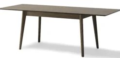 Stół rozkładany Plot 145-220x85 cm dąb ciemny