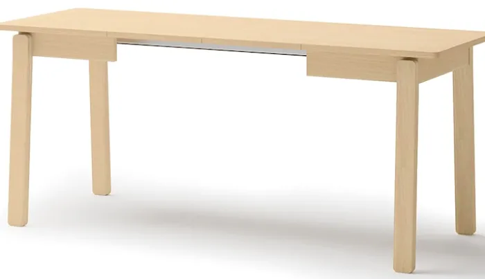 Stół rozkładany Plot 104-224x60 cm dąb jasny