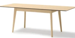 Stół rozkładany Plot 145-220x85 cm dąb jasny
