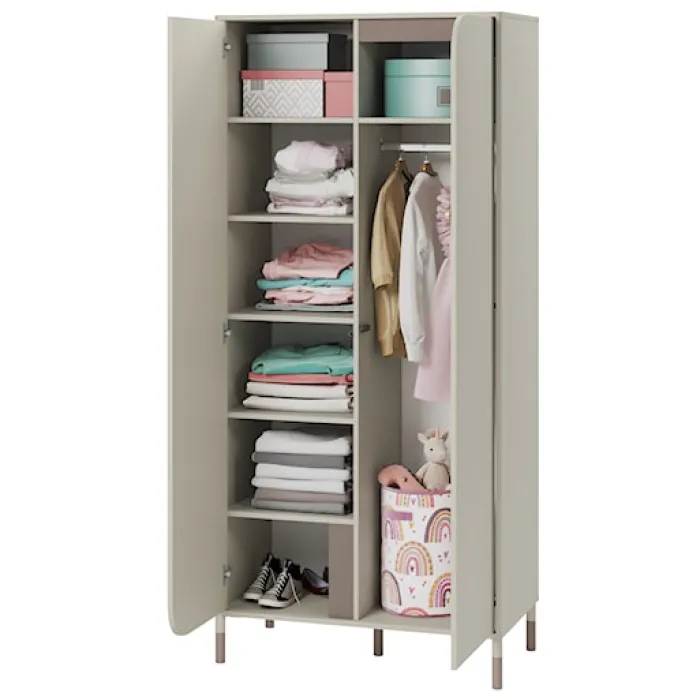 Szafa dwudrzwiowa Harmony 92 cm kaszmir