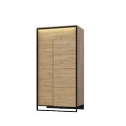 Szafa dwudrzwiowa Quant 95cm, otwierane drzwi